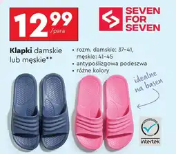 Biedronka Klapki męskie Seven for 7 oferta