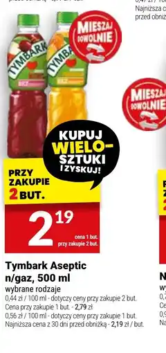 Twój Market Tymbark Aseptic oferta