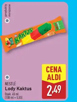ALDI Nestlé lody kaktus oferta