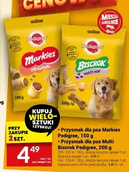 Twój Market Przysmak dla psa Markies Pedigree/Biscrok Pedigree oferta