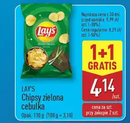 ALDI Lay's chipsy zielona cebulka oferta