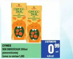 TomiMarkt Cymes sok owocozaur oferta