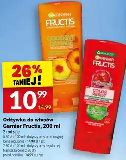 Twój Market Odżywka do włosów Garnier Fructis oferta