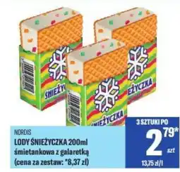 TomiMarkt Nordis lody śnieżyczka oferta
