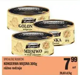 TomiMarkt Spichlerz rusiecki konserwa mięsna oferta