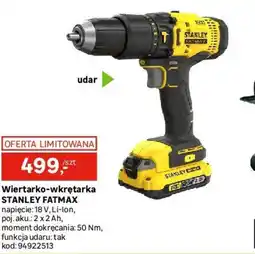 Leroy Merlin Wiertarko-wkrętarka Stanley Fatmax oferta