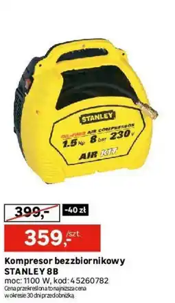 Leroy Merlin Kompresor bez zbiornikowy STANLEY 8B oferta
