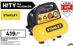 Leroy Merlin Kompresor bezolejowy Stanley oferta
