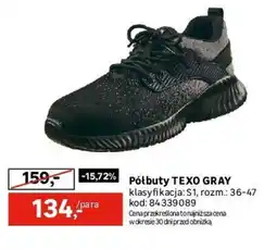 Leroy Merlin Półbuty TEXO GRAY oferta
