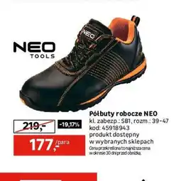 Leroy Merlin Półbuty robocze NEO oferta