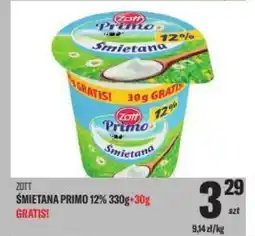 TomiMarkt Zott śmietana primo 12% oferta