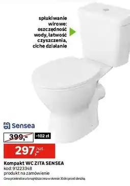 Leroy Merlin Kompakt WC Zita Sensea oferta