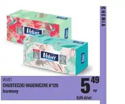 TomiMarkt Velvet chusteczki higieniczne a'120 harmony oferta