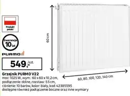 Leroy Merlin Grzejnik Purmo V22 oferta
