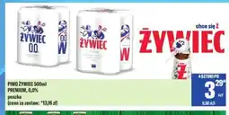 TomiMarkt Piwo żywiec, premium, 0,0% oferta