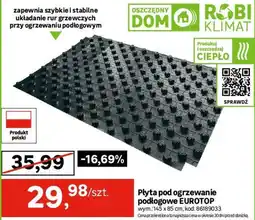 Leroy Merlin Płyta pod ogrzewanie podłogowe EUROTOP oferta