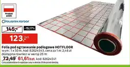 Leroy Merlin Folia pod ogrzewanie podłogowe HOTFLOOR oferta