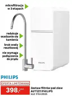 Leroy Merlin Zestaw filtrów pod zlew AUT1211 Philips oferta
