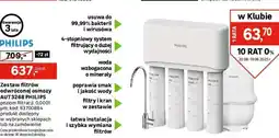 Leroy Merlin Zestaw filtrów odwróconej osmozy AUT3268 PHILIPS oferta