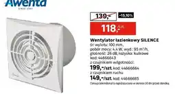 Leroy Merlin Wentylator łazienkowy SILENCE Awenta oferta