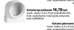 Leroy Merlin Kolano łącznikowe oferta