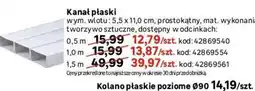 Leroy Merlin Kanał płaski oferta