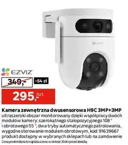 Leroy Merlin Kamera zewnętrzna dwusensorowa H9C 3MP+3MP oferta