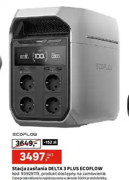 Leroy Merlin Stacja zasilania DELTA 3 PLUS ECOFLOW oferta