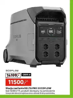 Leroy Merlin Stacja zasilania DELTA PRO 3 ECOFLOW oferta