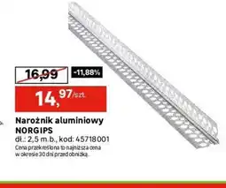 Leroy Merlin Narożnik aluminiowy Norgips oferta