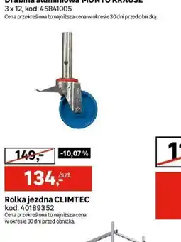 Leroy Merlin Rolka jezdna CLIMTEC oferta