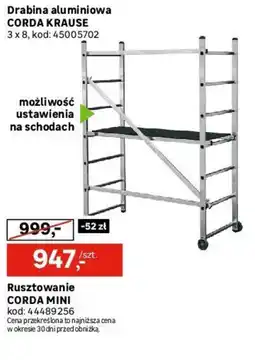 Leroy Merlin Rusztowanie CORDA MINI oferta