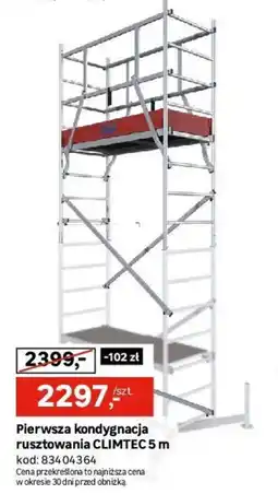 Leroy Merlin Pierwsza kondygnacja rusztowania Climtec 5 m oferta