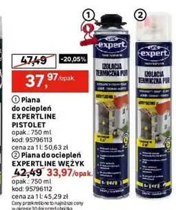 Leroy Merlin Piana do ociepleń EXPERTLINE oferta