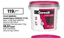 Leroy Merlin Grunt głęboko penetrujący Ceresit CT16 oferta