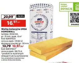Leroy Merlin Wełna izolacyjna Ursa Homewall oferta