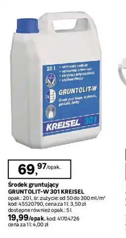 Leroy Merlin Srodek gruntujący Gruntolit-W 301 Kreisel oferta