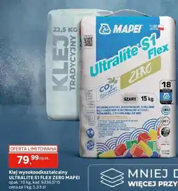 Leroy Merlin Klej wysokoodkształcalny Ultralite S1 Flex Zero Mapei oferta