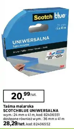 Leroy Merlin Taśma malarska Scotchblue Uniwersalna oferta