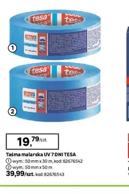 Leroy Merlin Taśma malarska UV 7 dni Tesa oferta