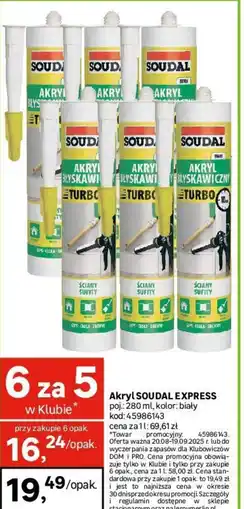 Leroy Merlin Akryl SOUDAL EXPRESS oferta