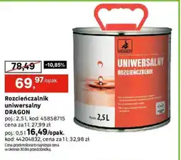 Leroy Merlin Rozcieńczalnik uniwersalny Dragon oferta