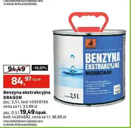 Leroy Merlin Benzyna ekstrakcyjna Dragon oferta