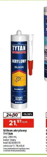 Leroy Merlin Silikon akrylowy Tytan oferta