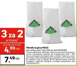 Leroy Merlin Worek na gruz MAXI oferta