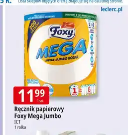 E.Leclerc Ręcznik papierowy Foxy Mega oferta