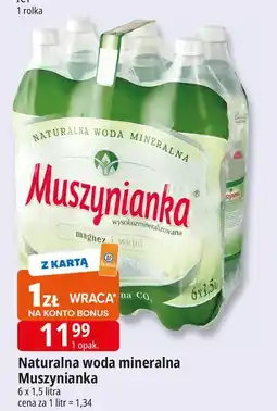 E.Leclerc Woda niegazowana Muszynianka oferta
