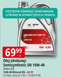E.Leclerc Olej silnikowy 15w40 Orlen Oil oferta
