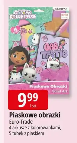 E.Leclerc Piaskowe obrazki koci domek gabi oferta