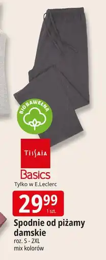 E.Leclerc Spodnie od piżamy s-2xl Tissaia oferta